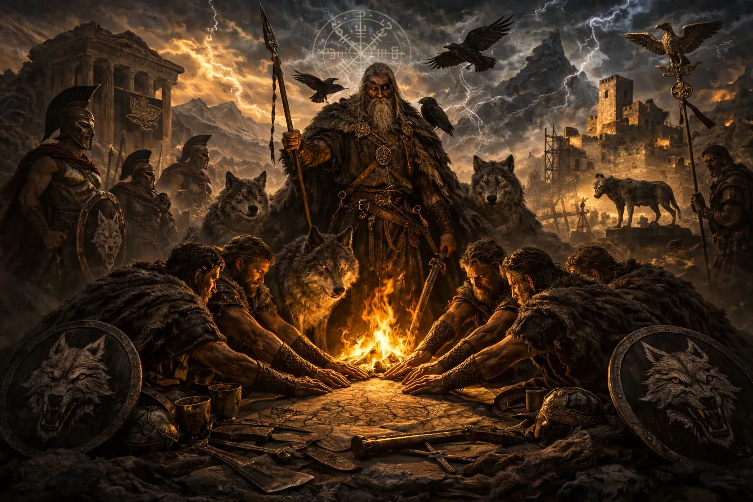The Wolf-God and His Pack: Odin, the Männerbund, and the Divine Origin of Sovereign Societies